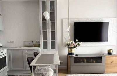 Долгосрочная аренда стильной 2-комнатной квартиры, 44 м², район Воля, Варшава, Польша